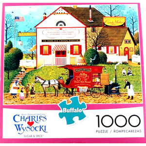 Sugar and Spice 1000 piece Jigsaw Puzzle Charles Wysocki by Buffalo Games
